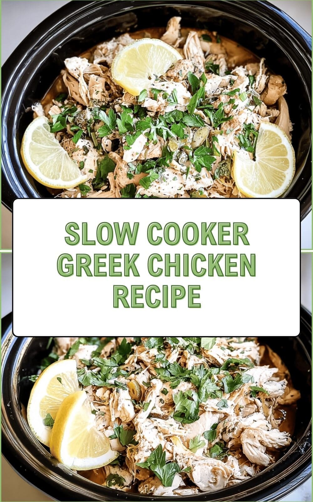 Slow Cooker Greek Chicken Recipe