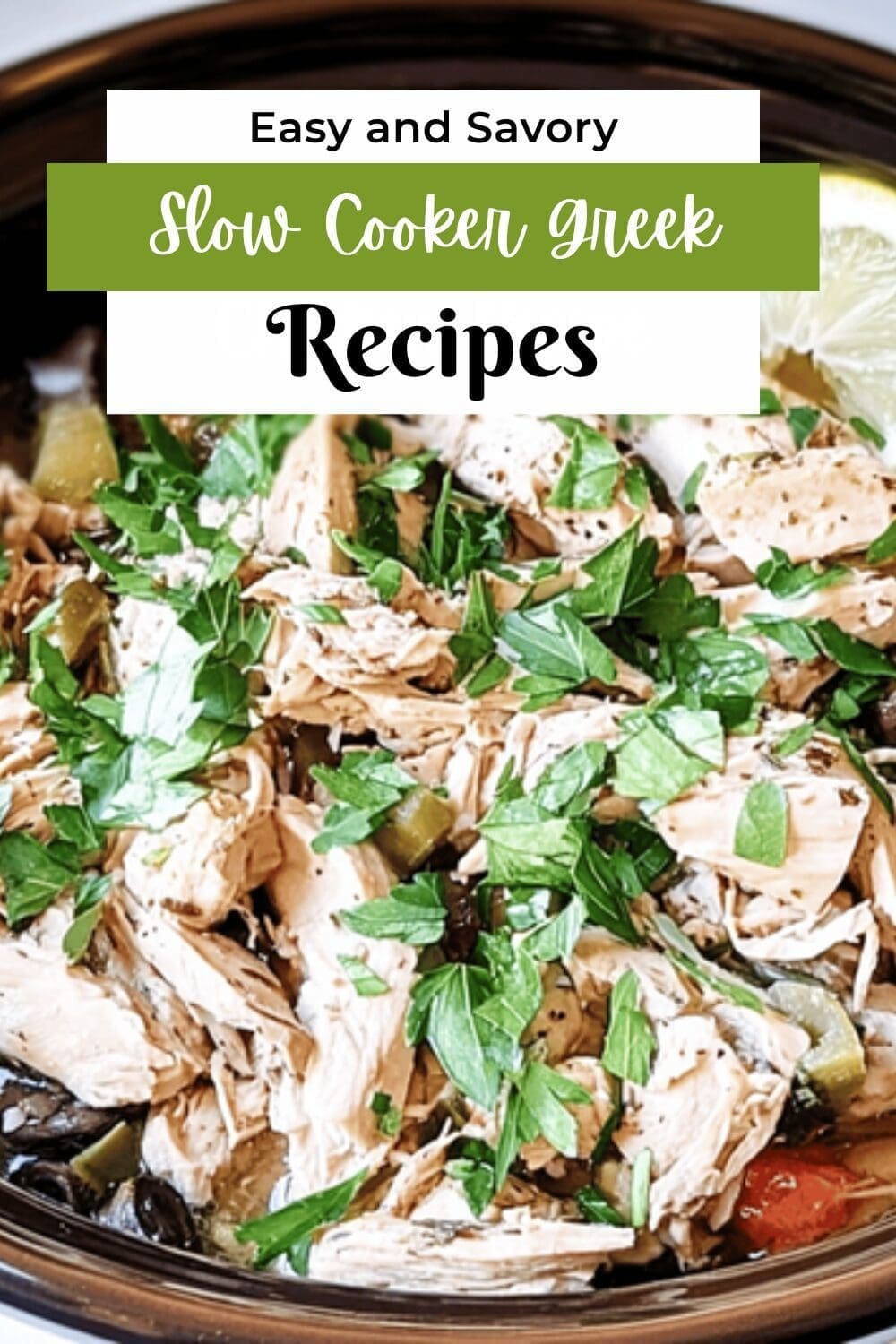 Slow Cooker Greek Chicken Recipe