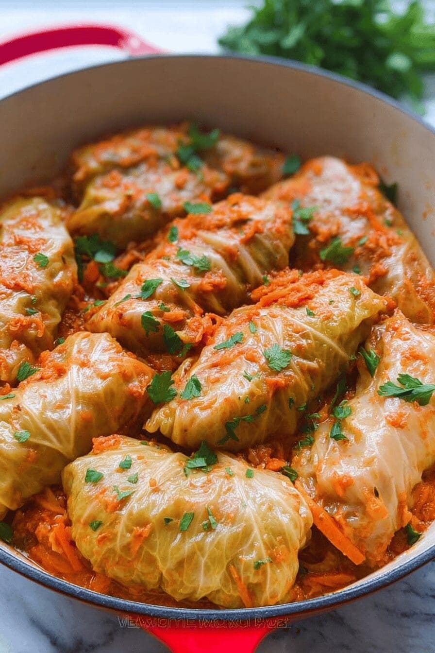 Easy Cabbage Rolls Recipe With Simple Ingredients For Every Meal 6 Stuffed Cabbage Rolls