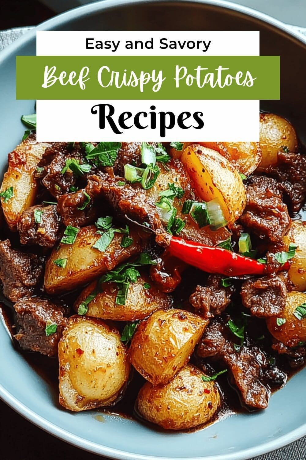 Beef Crispy Potatoes