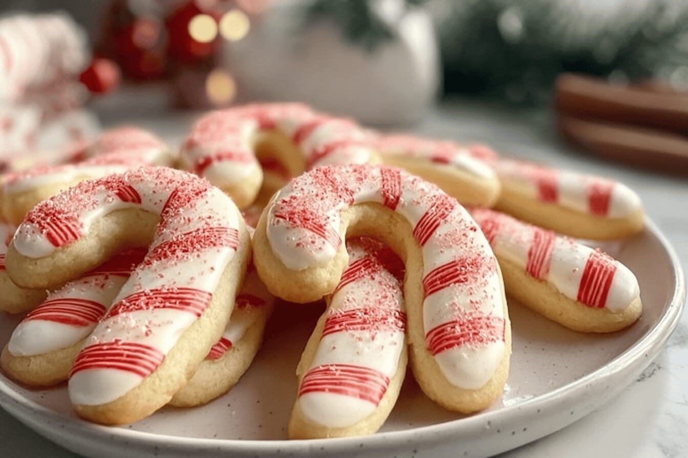 Candy Cane Cookies