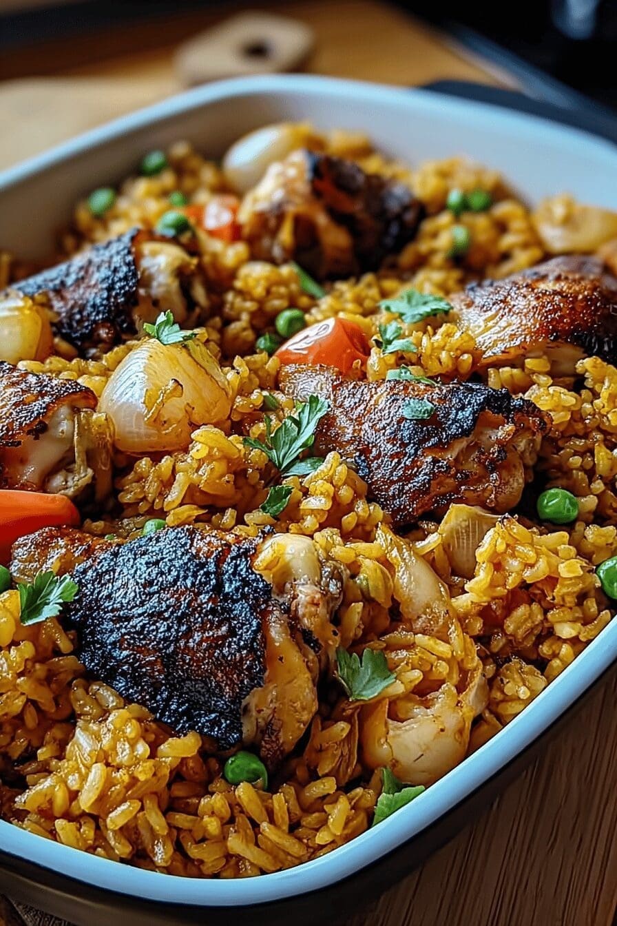 One Pot Caribbean Jerk Chicken With Flavorful Rice Recipe 6 Caribbean Chicken Rice