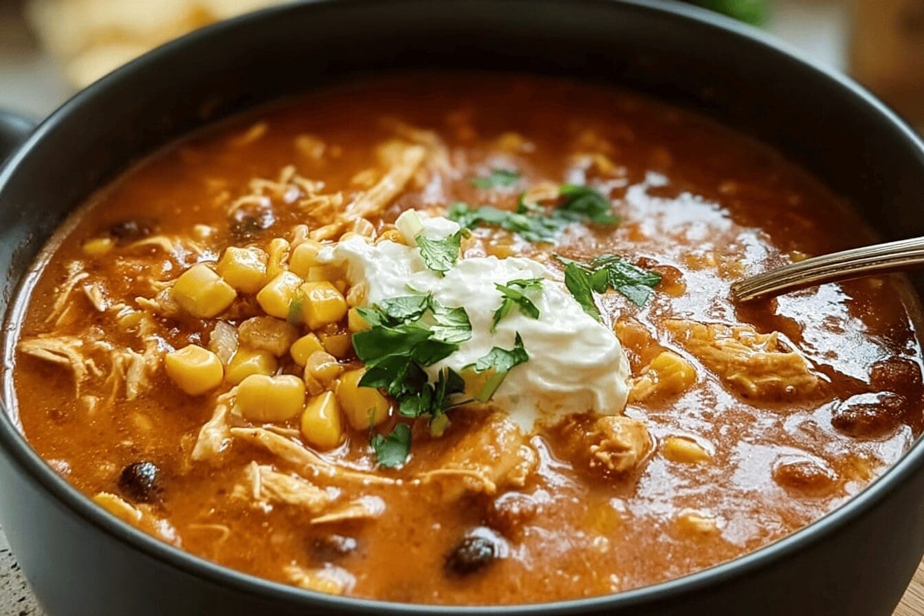 Chicken Enchilada Soup