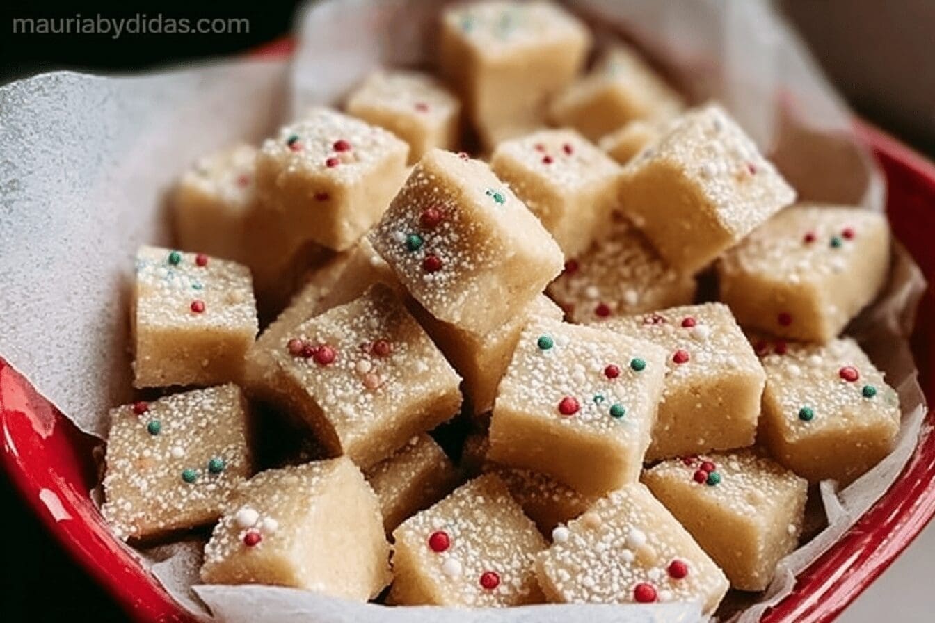 Christmas Shortbread Bites