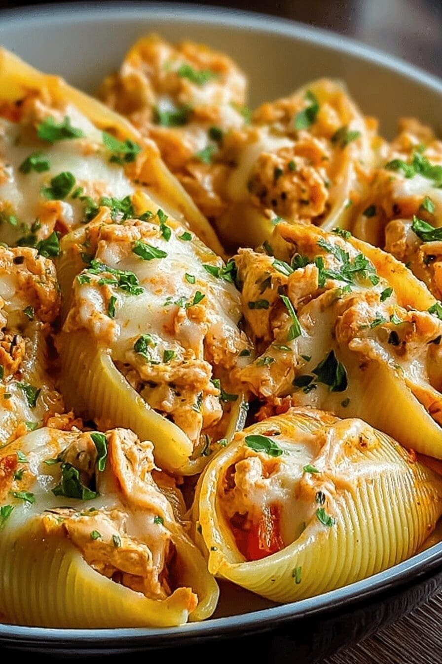 Creamy Cajun Chicken Shells