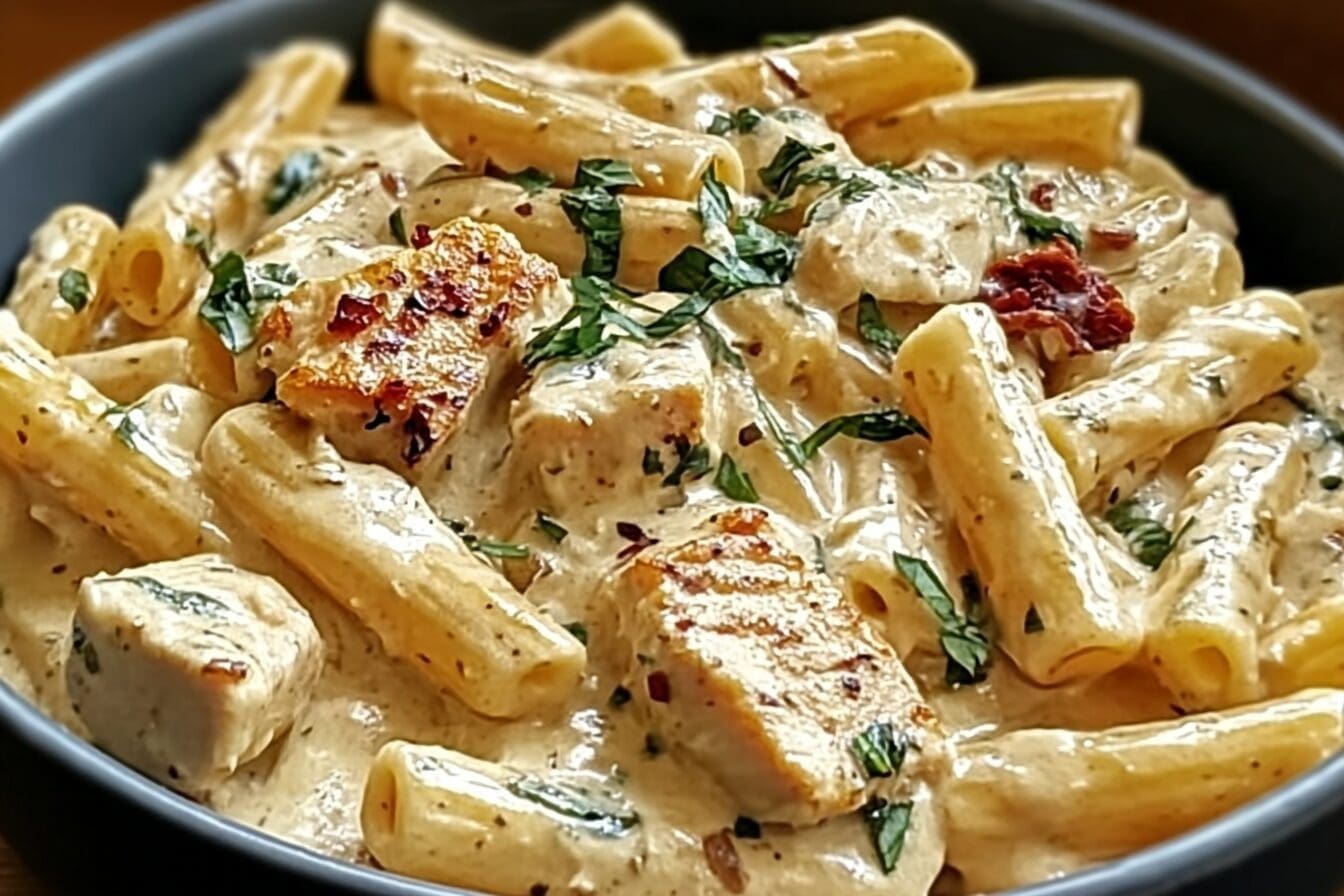 Creamy Ricotta Chicken Pasta