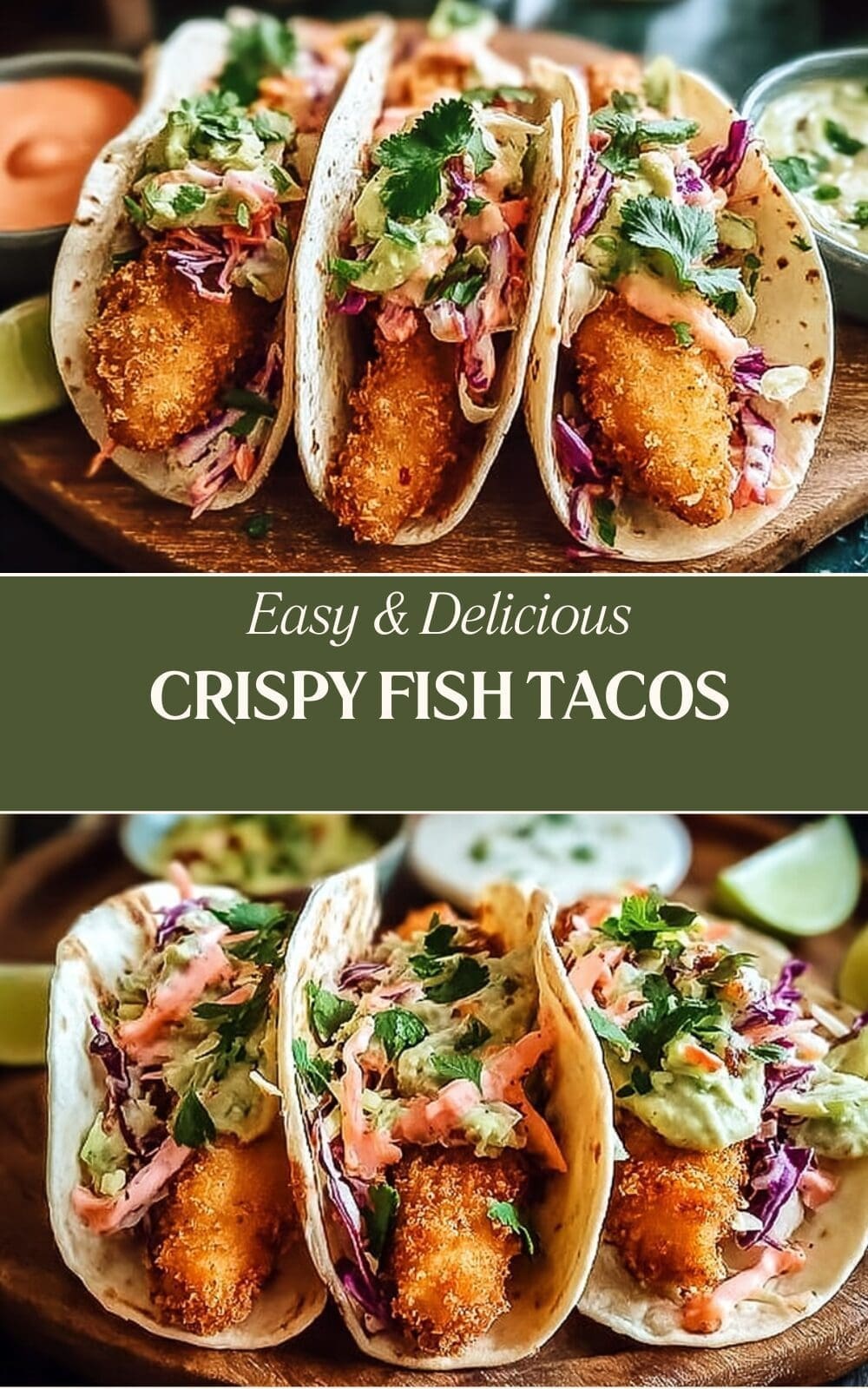 Crispy Panko Fish Tacos With Fresh Ingredients And Zesty Sauce 7 Crispy Fish Tacos
