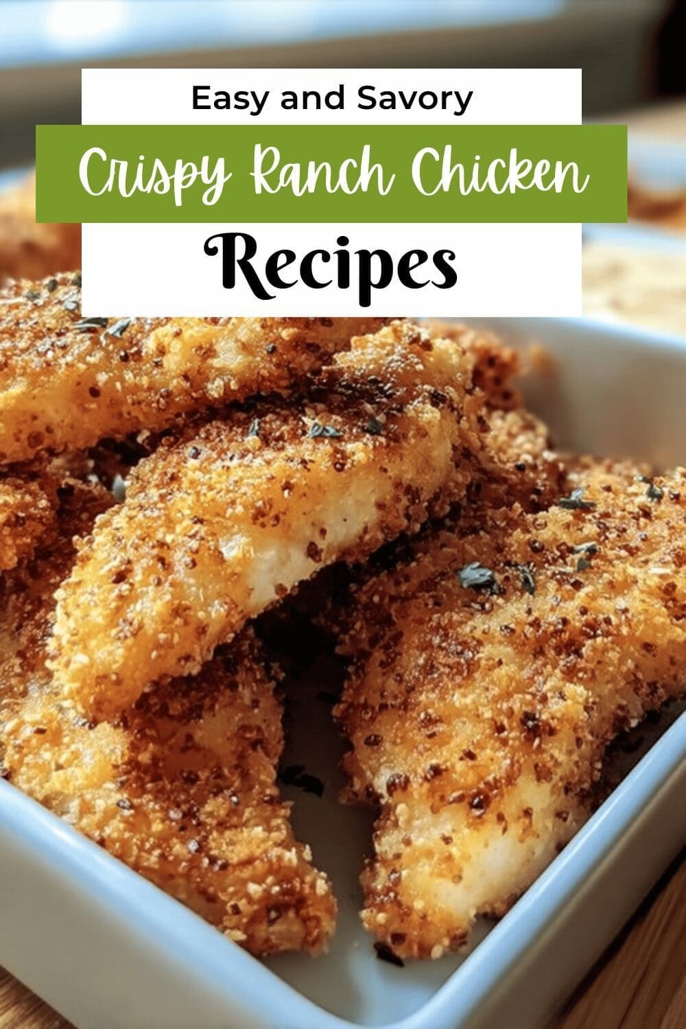 Crispy Ranch Chicken Tenders