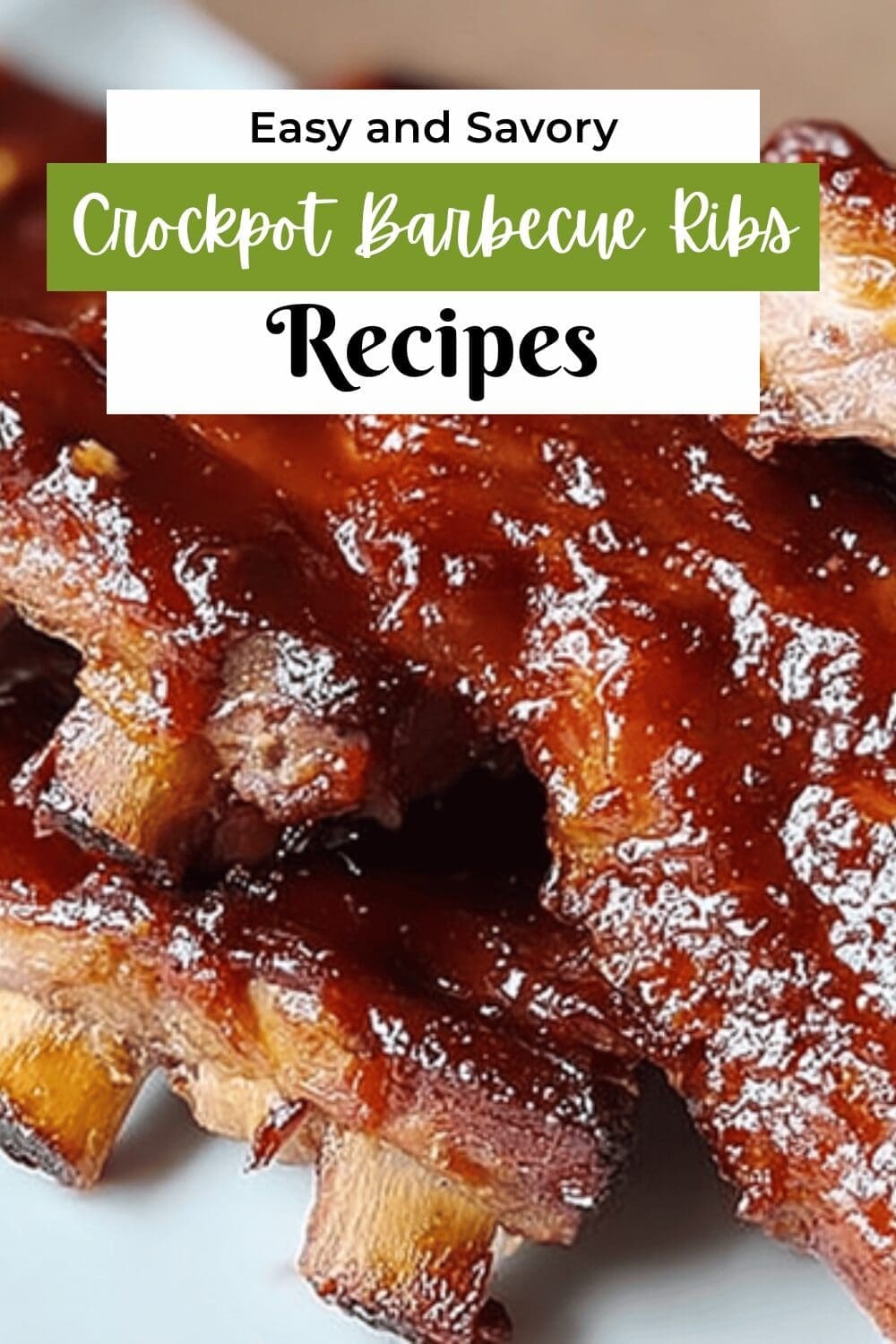 Crockpot Barbecue Ribs