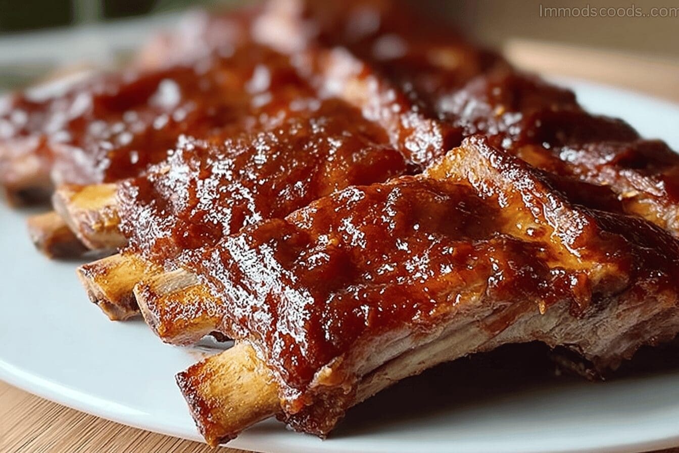Crockpot Barbecue Ribs