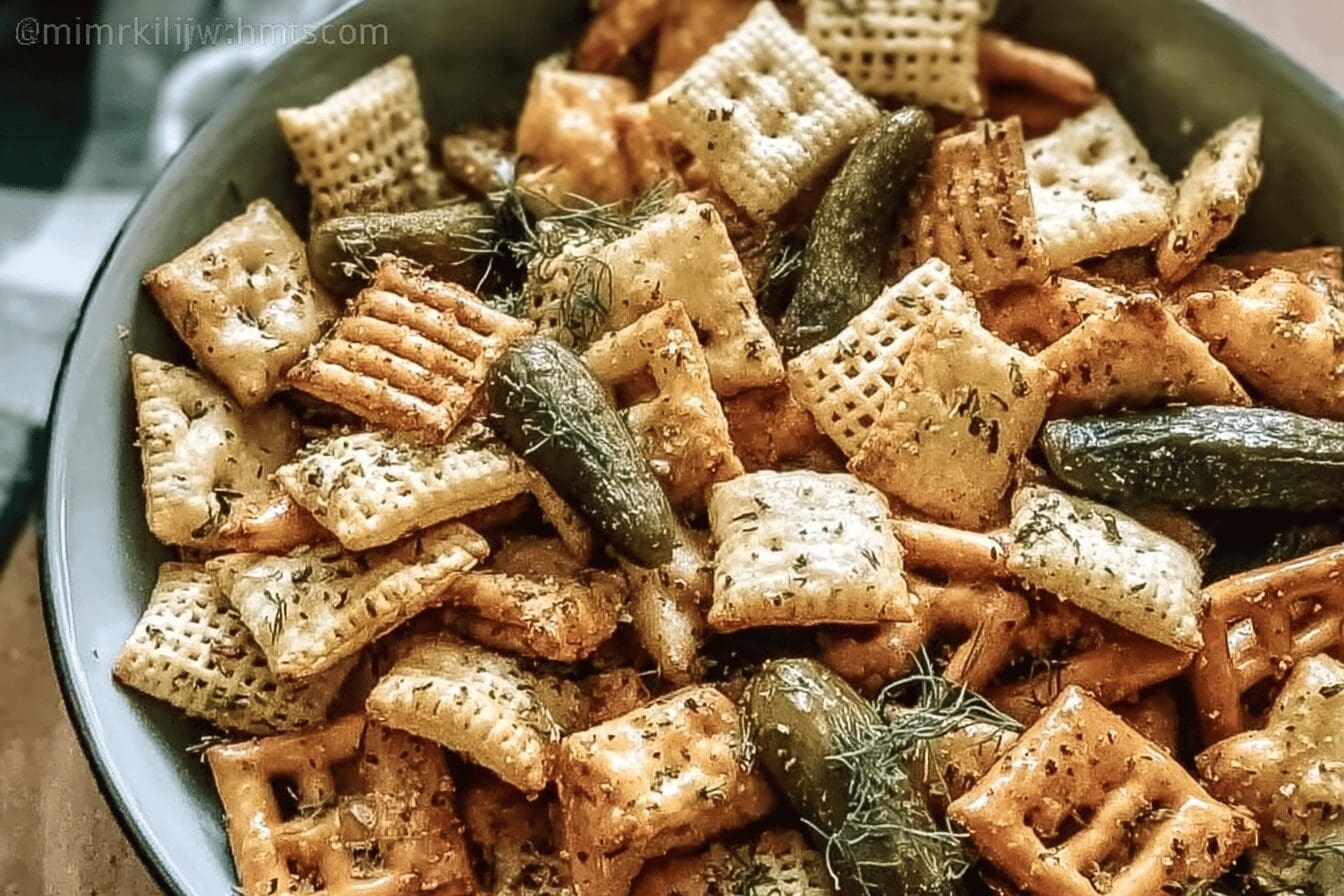 Dill Pickle Chex Mix