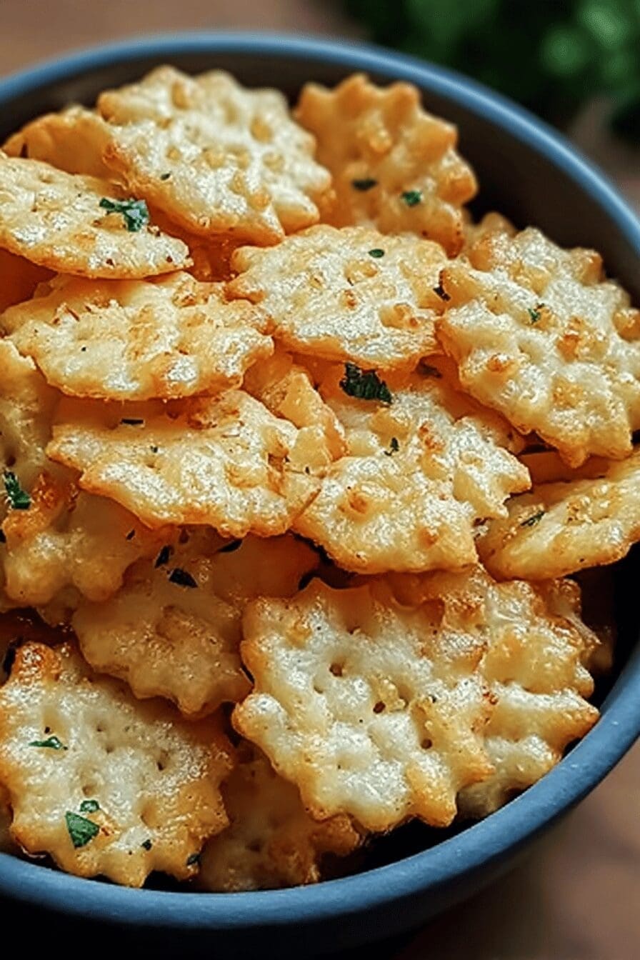 Garlic Ritz Snacks