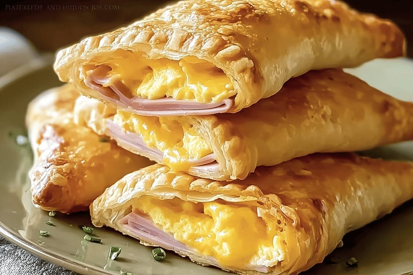 Ham Egg Cheese Pockets