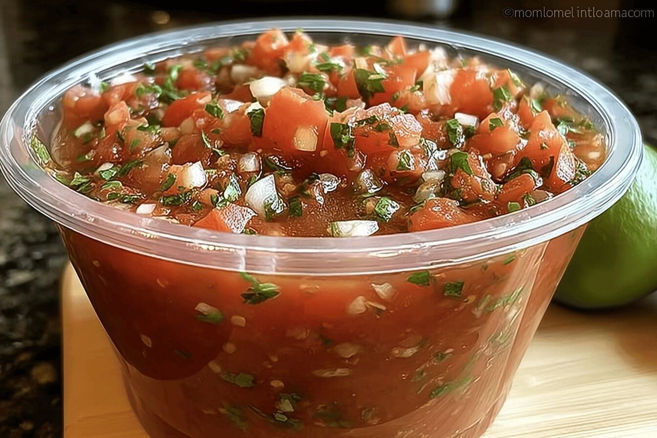 Homemade Salsa