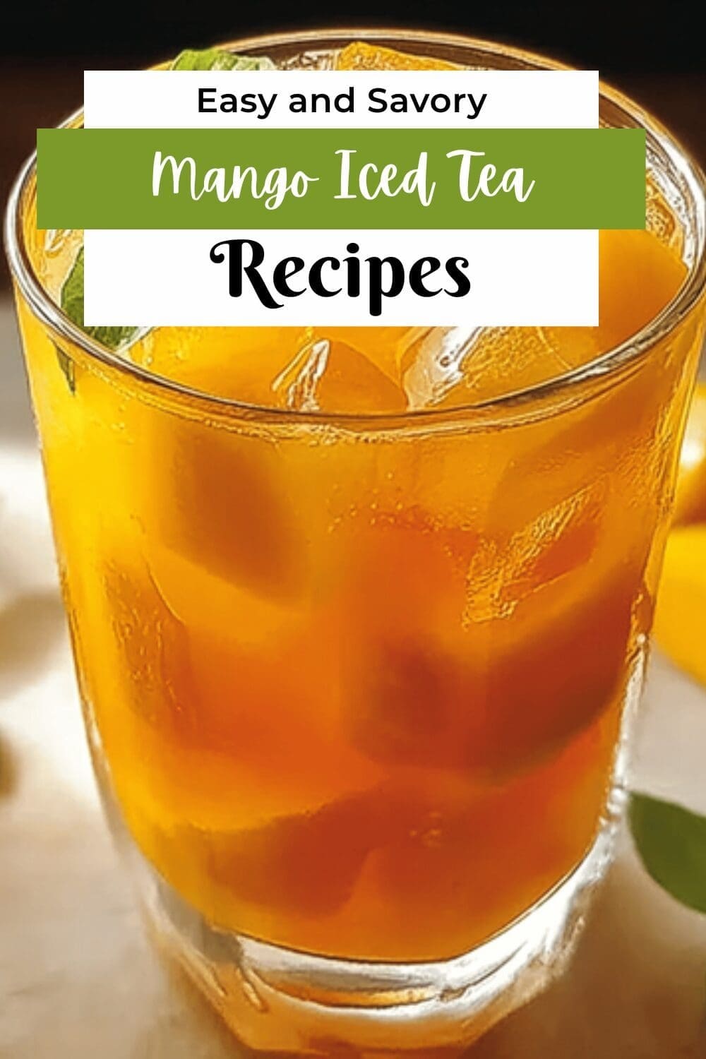 Mango Iced Tea