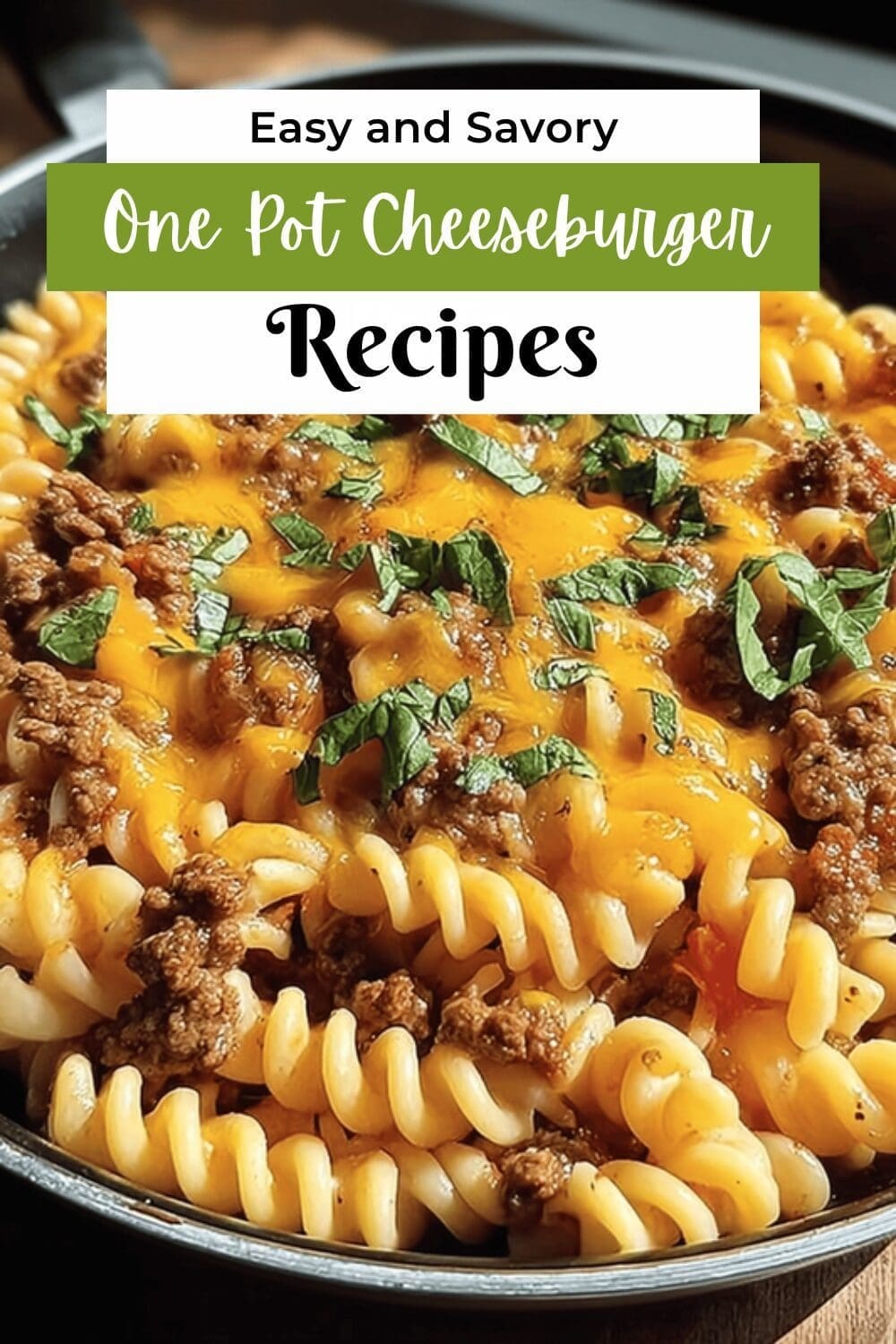 One Pot Cheeseburger Pasta Recipe With Quick And Creamy Sauce 7 One Pot Cheeseburger Pasta