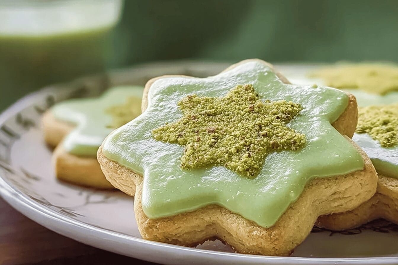 Raspberry Pistachio Linzer Cookies Recipe With Nutty, Fruity Flavors 6 Pistachio Pudding Linzer Cookies