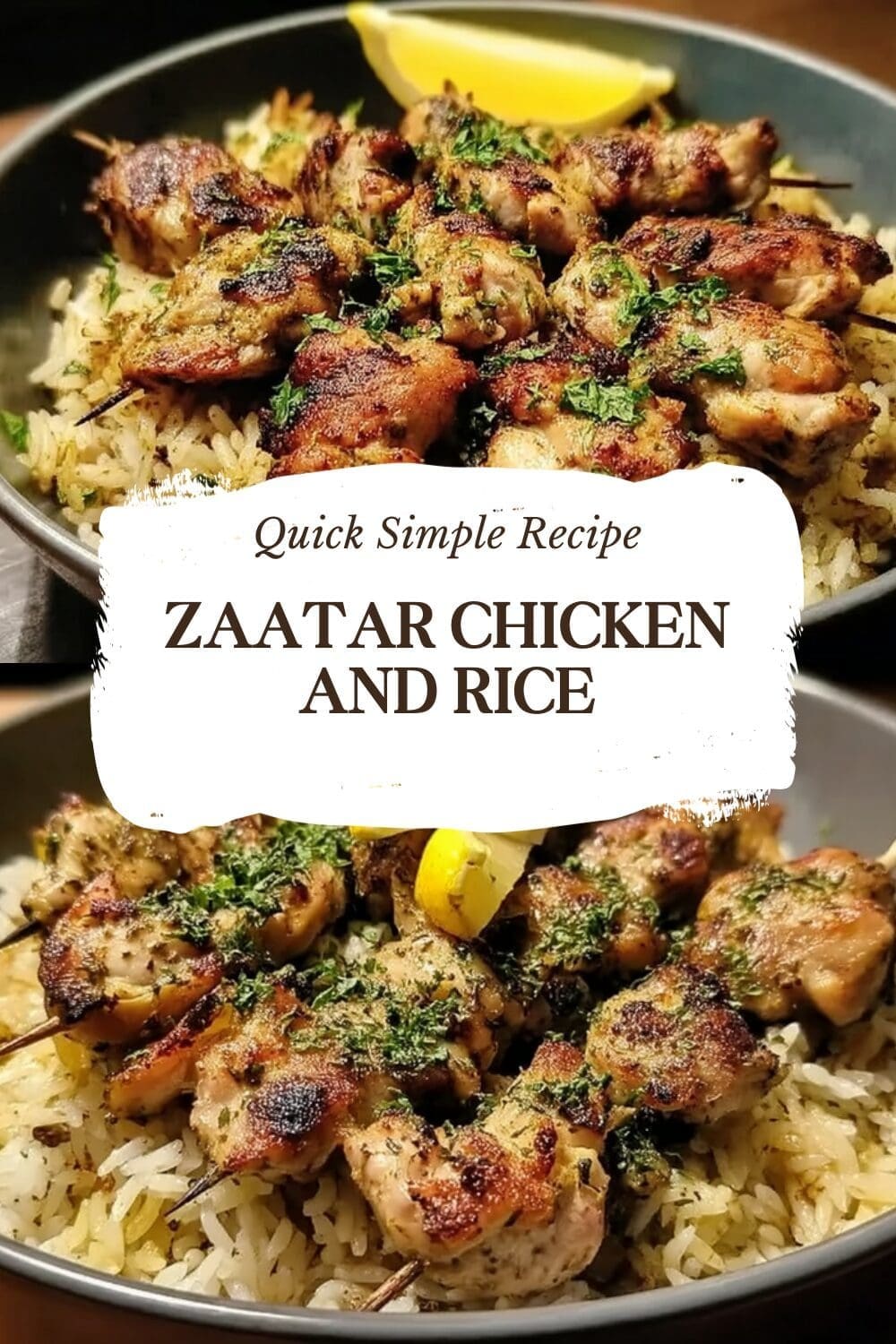 Zaatar Chicken And Rice