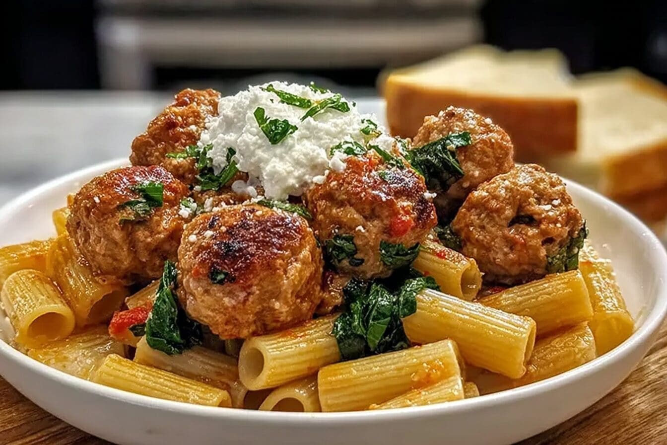 Zesty Turkey Ricotta Meatballs