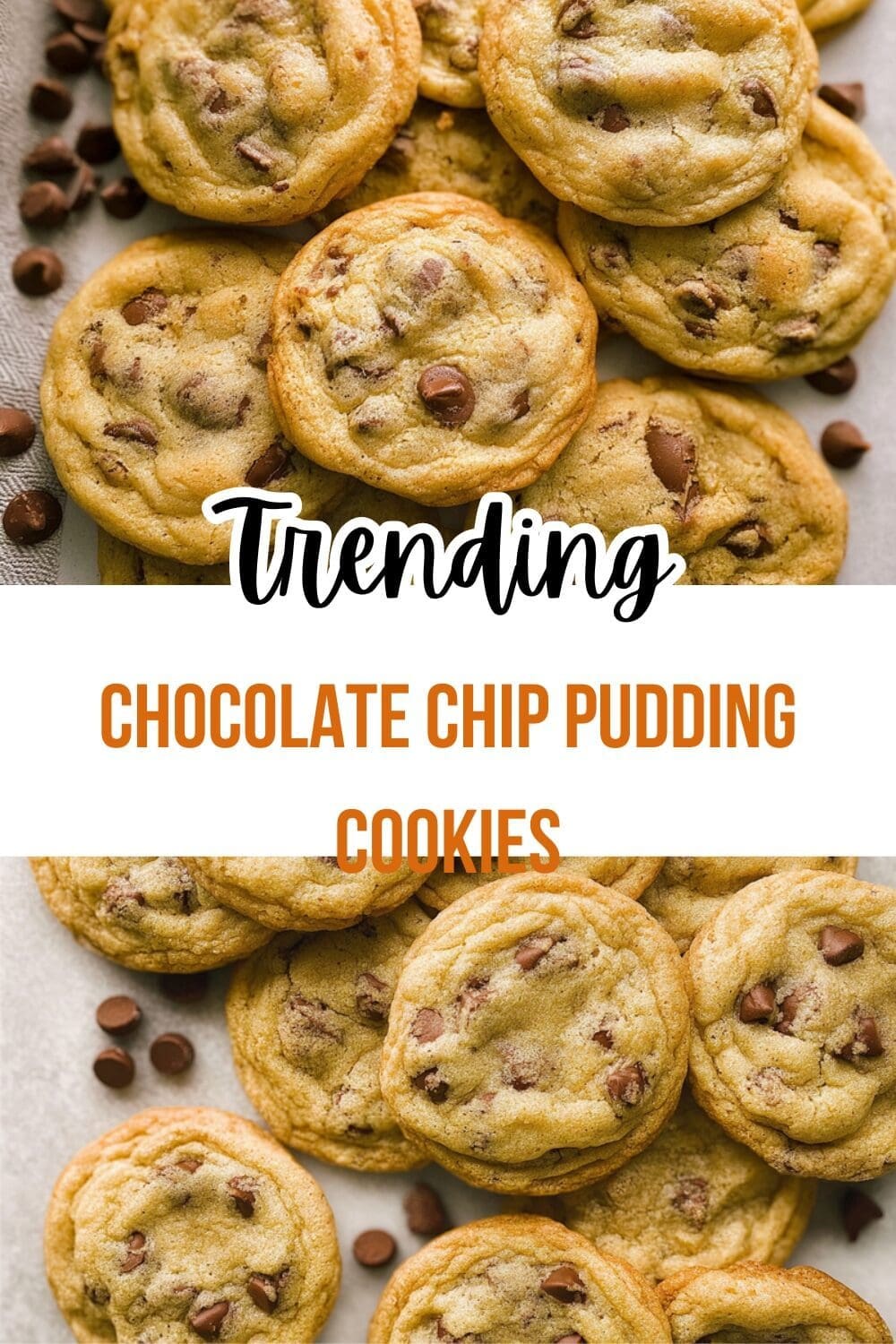 Chocolate Chip Pudding Cookies