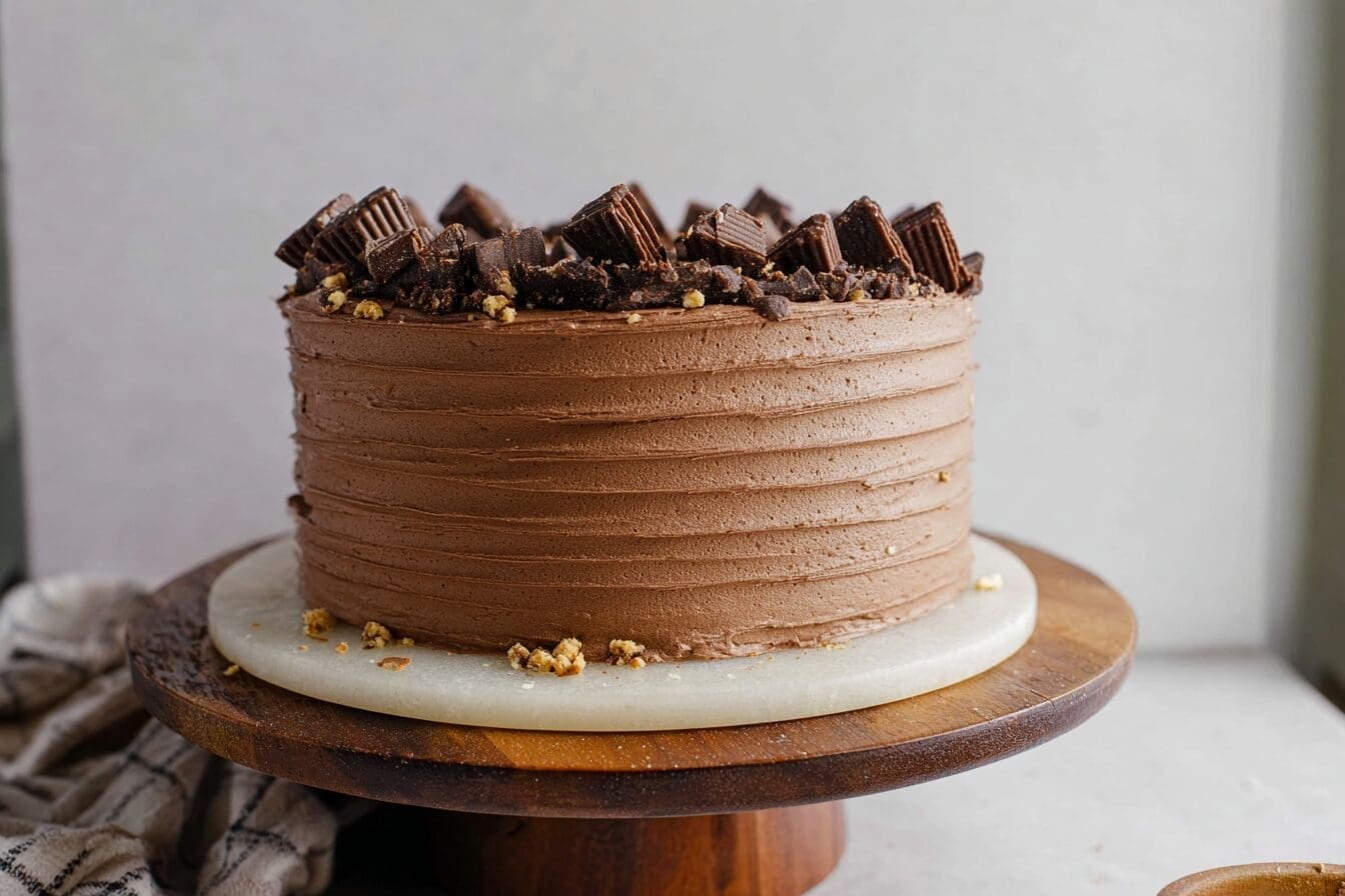 Chocolate Graham Cracker Cake