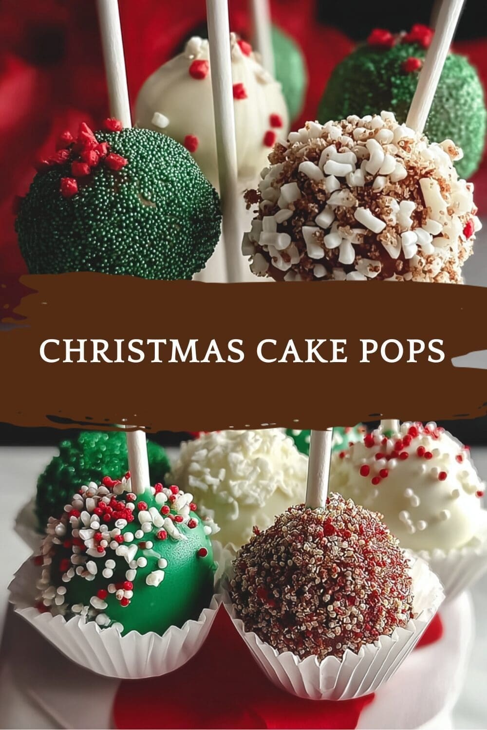 Christmas Cake Pops