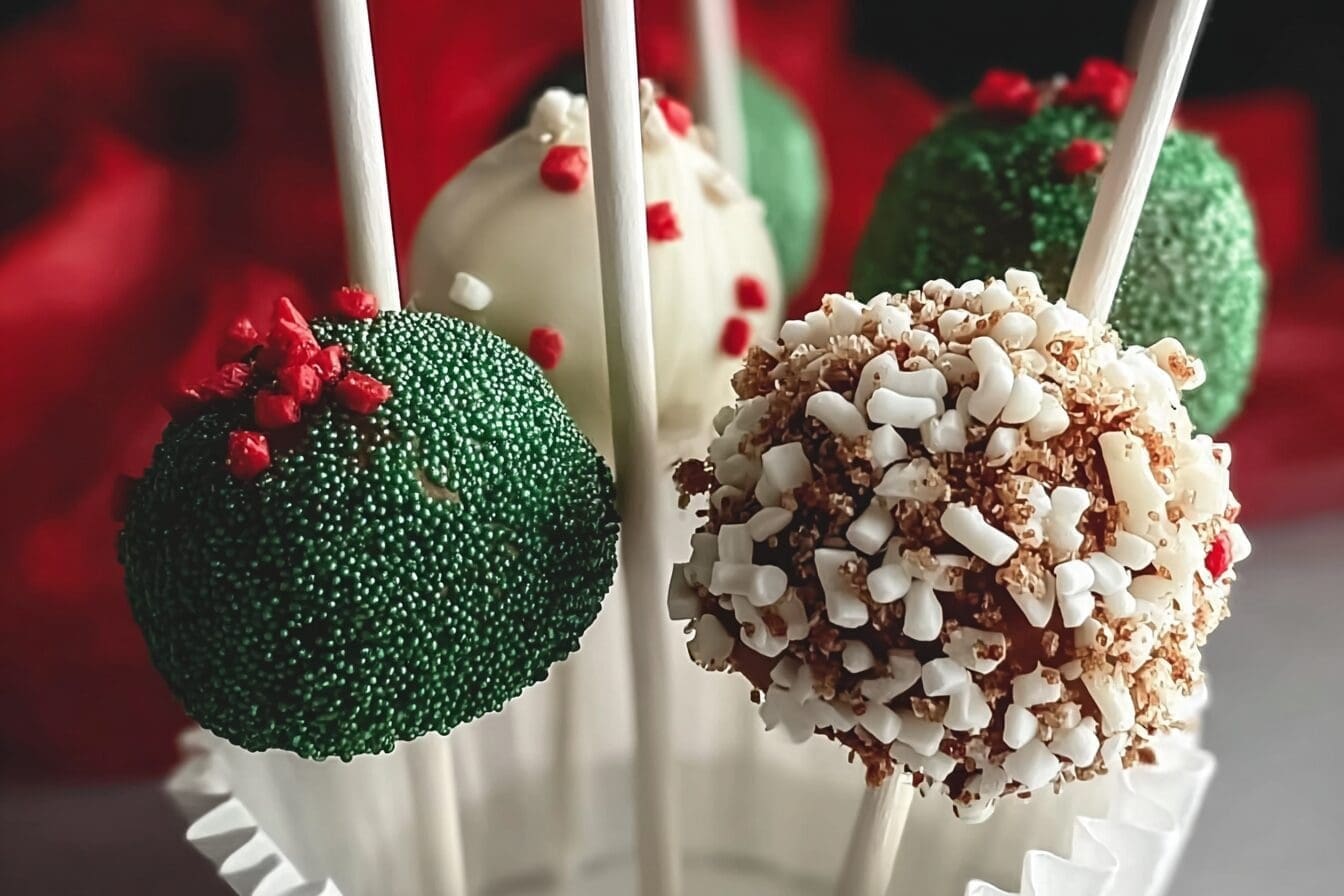 Christmas Cake Pops