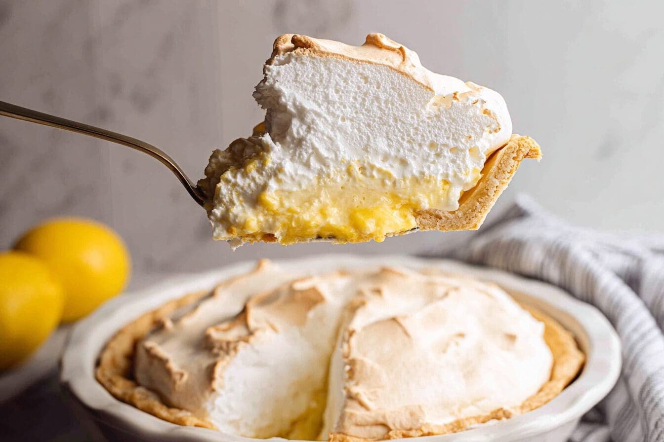 Lemon Angel Pie: Light Citrus Meringue Dessert Recipe 6 Lemon Angel Pie