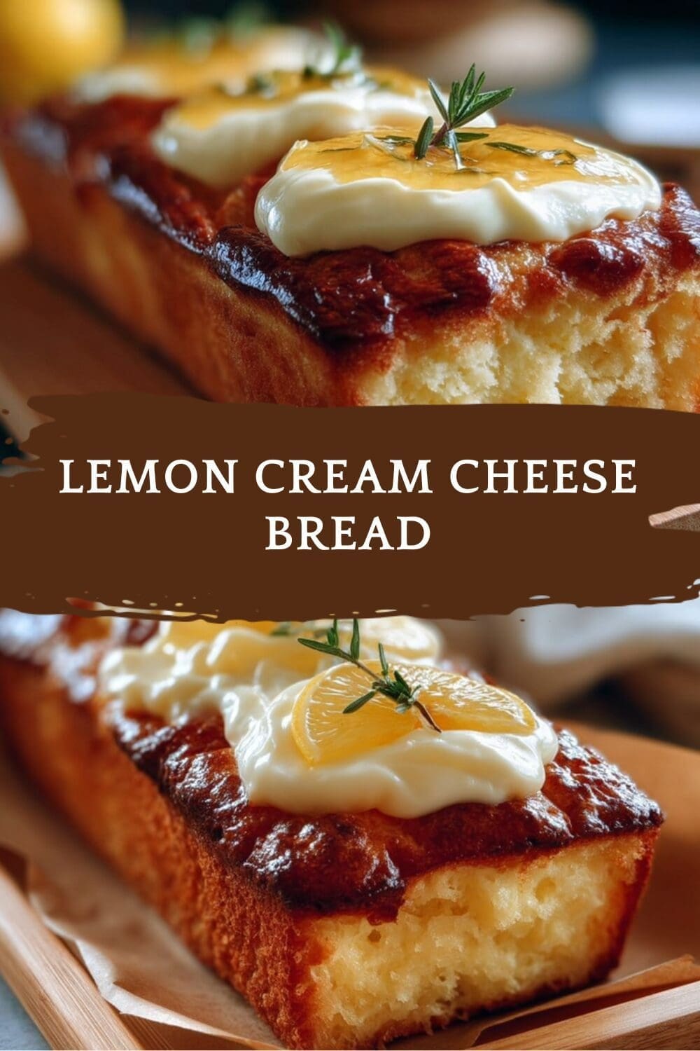 Lemon Cream Cheese Bread