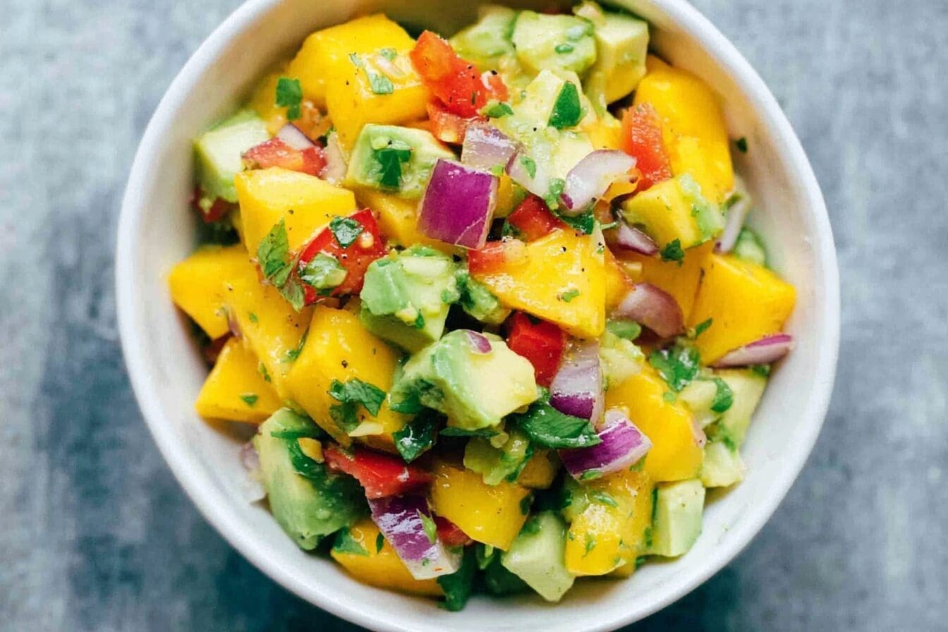 Mango Avocado Salsa: Fresh And Zesty Party Favorite 6 Mango Lime Avocado Salsa