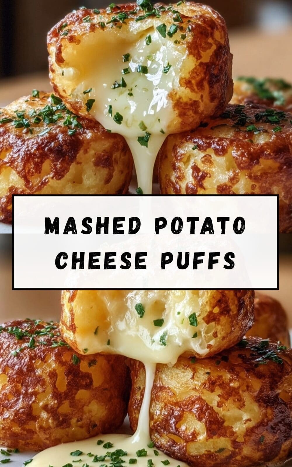 Mashed Potato Cheese Puffs