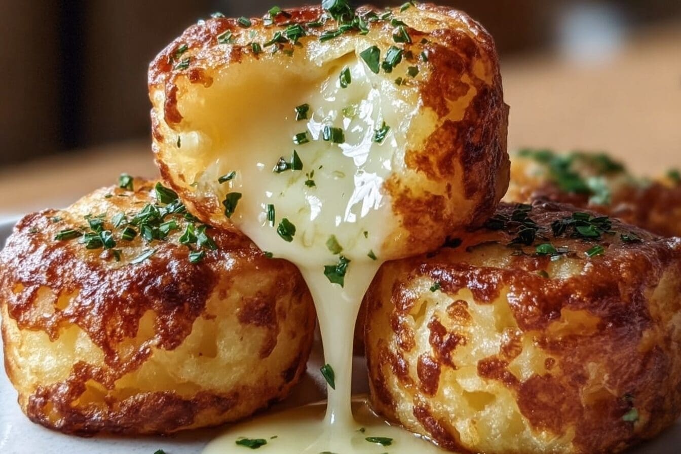 Mashed Potato Cheese Puffs