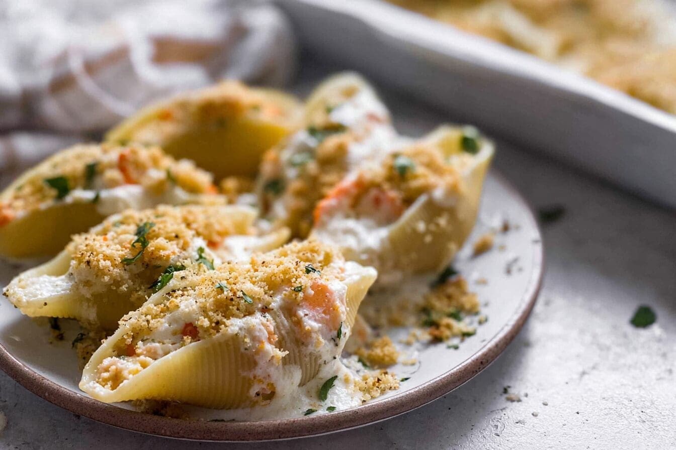Seafood Stuffed Shells