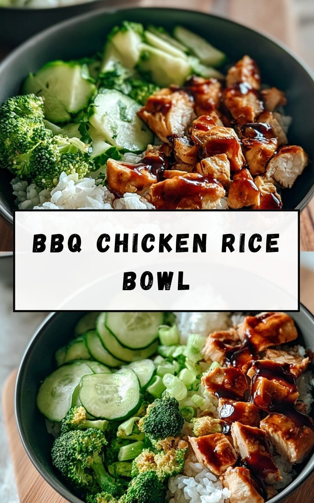 Bbq Chicken Rice Bowl