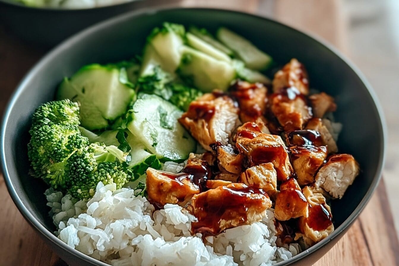 Bbq Chicken Rice Bowl