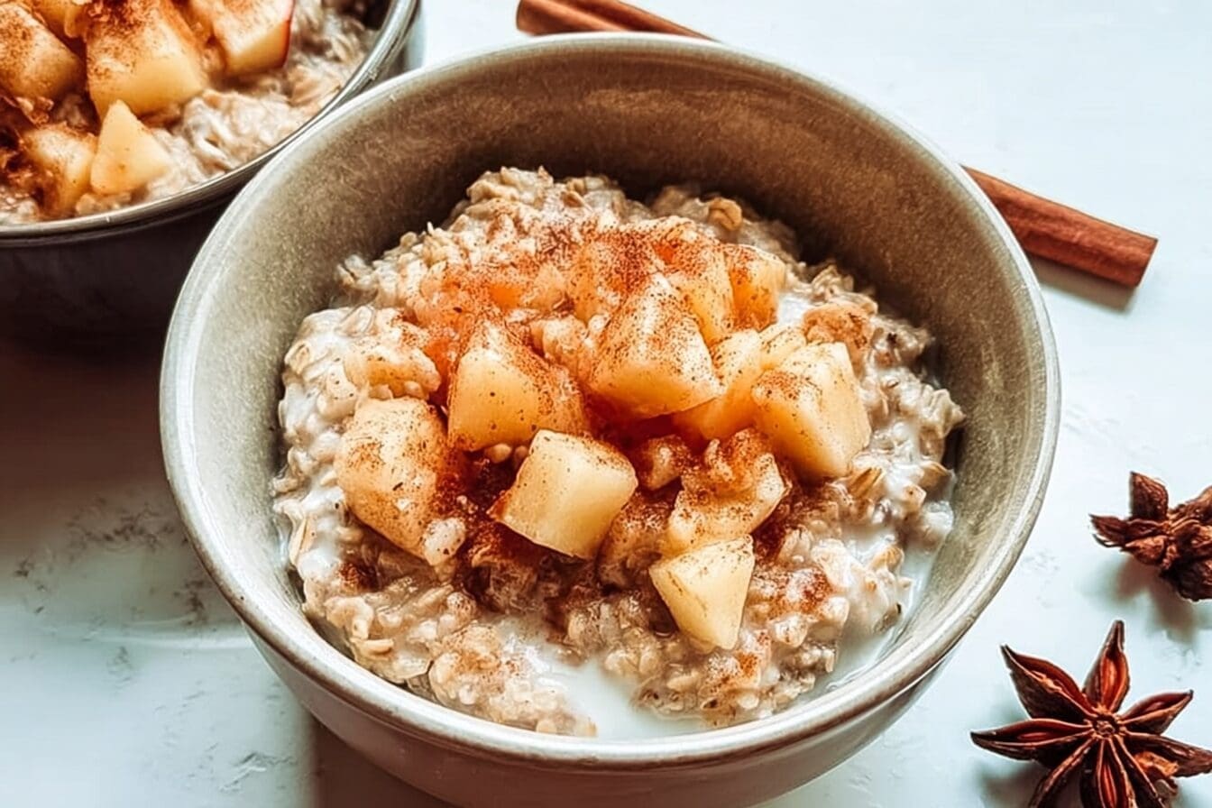 Apple Cinnamon Oatmeal: Creamy Breakfast With Brown Sugar And Toasted Pecans 6 Copycat Quaker Apple Cinnamon Oatmeal
