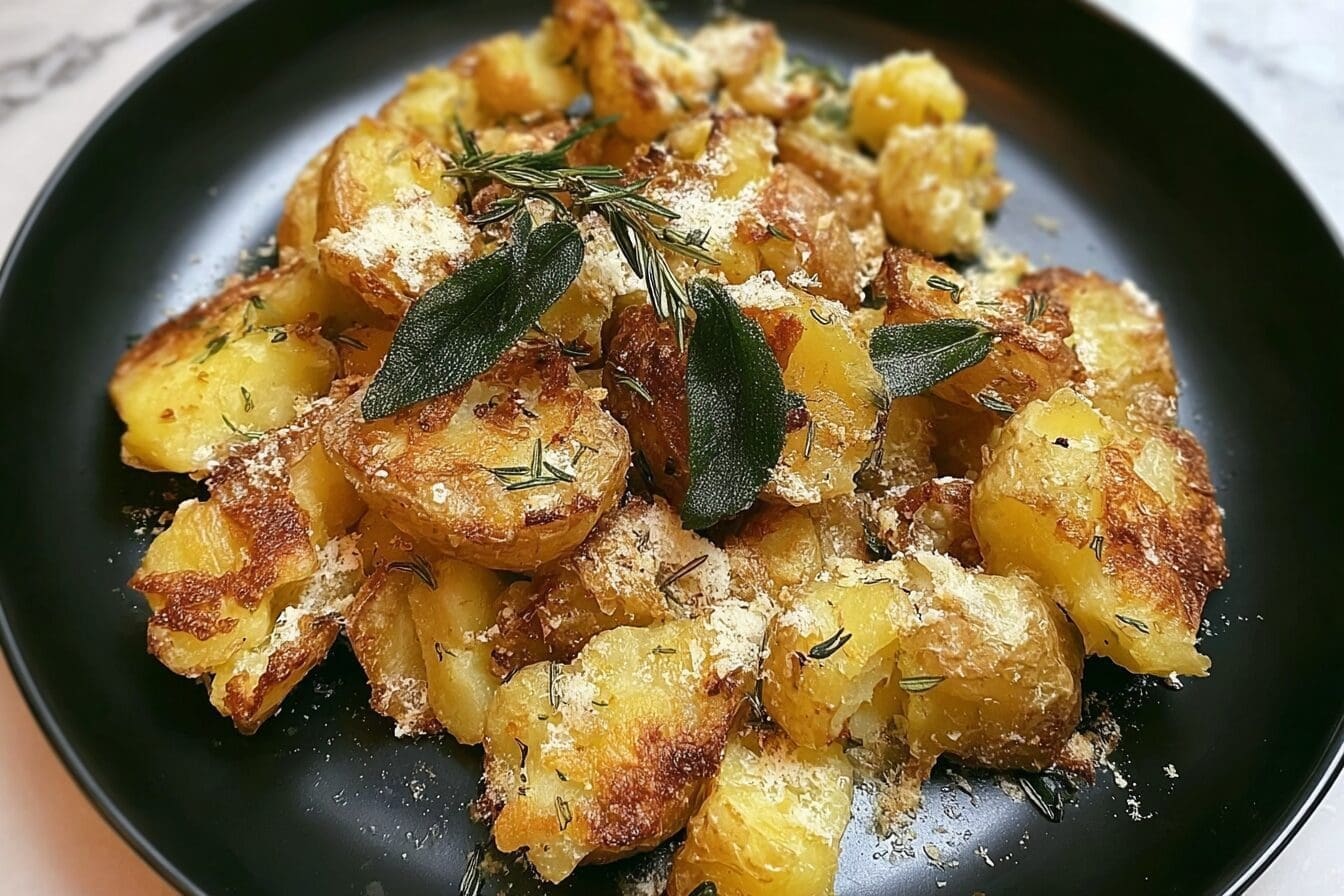 Crispy Smashed Potatoes