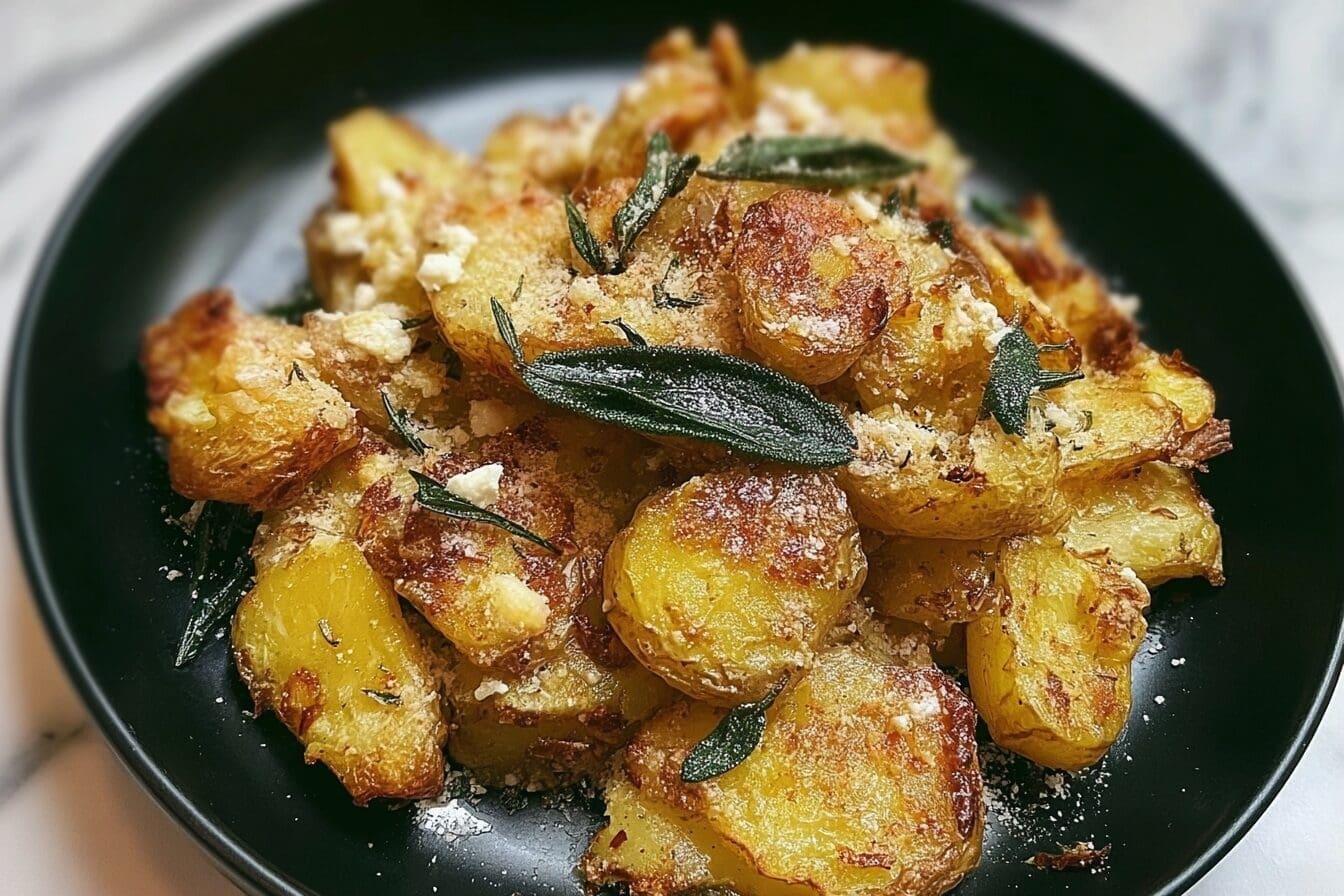 Crispy Smashed Potatoes