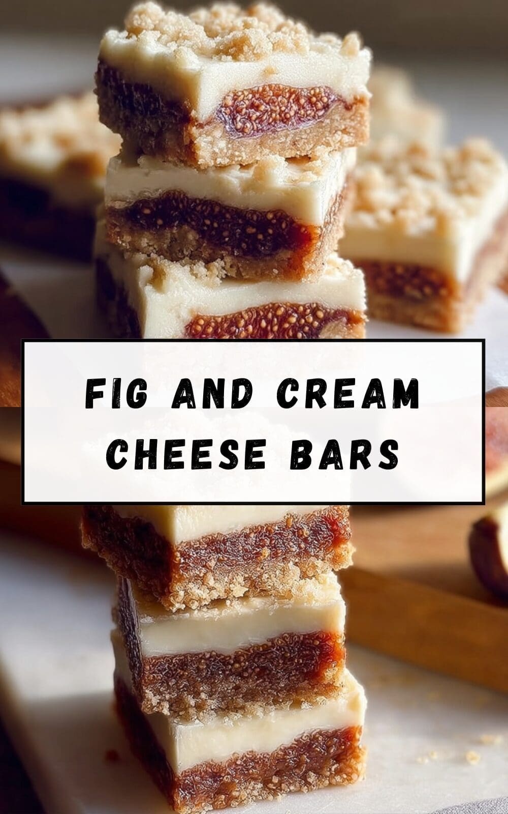 Fig Cheese Cake Bars With Brown Butter Crust And Honeyed Fig Topping 7 Fig And Cream Cheese Bars