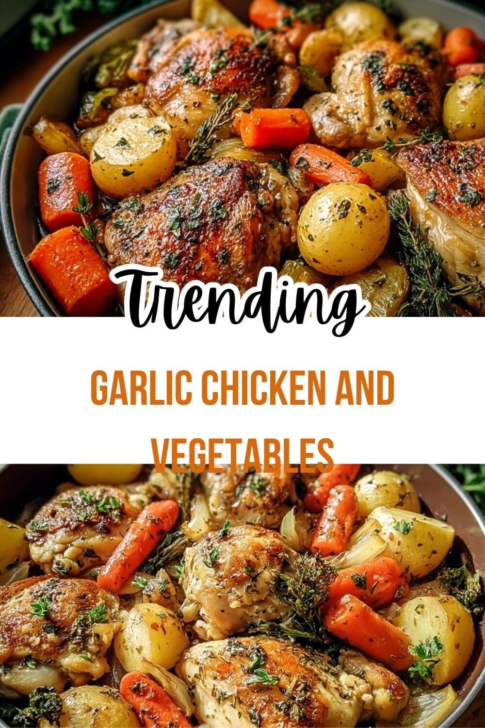 Garlic Chicken And Vegetables