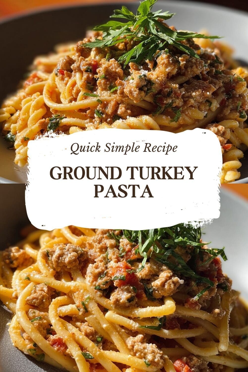Ground Turkey Pasta
