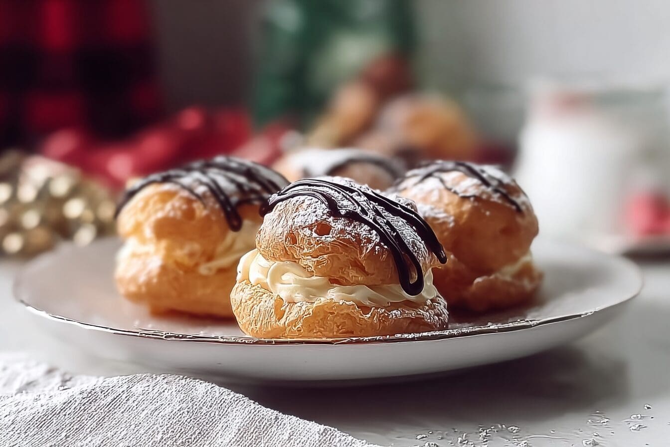 Kahlua Custard Profiterole