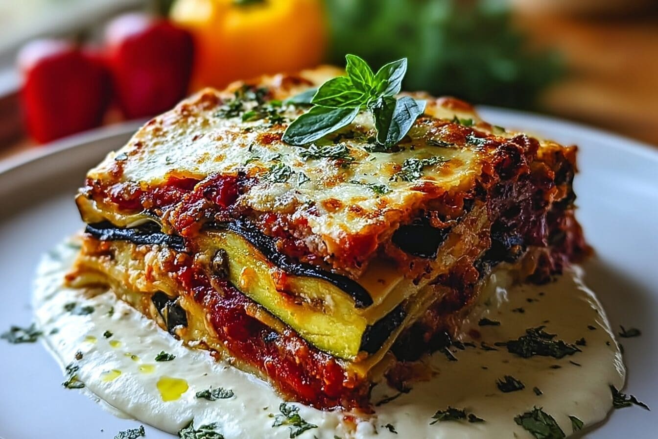 Mediterranean Lasagna Recipe With Simple Ingredients And Rich Flavors 6 Mediterranean Lasagna
