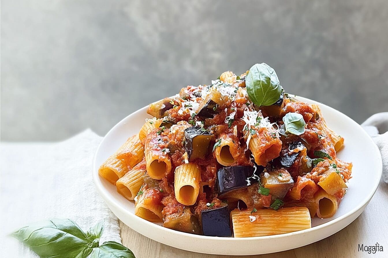 Pasta Alla Norma Recipe With Classic Sicilian Eggplant And Tomato Sauce 6 Pasta Alla Norma