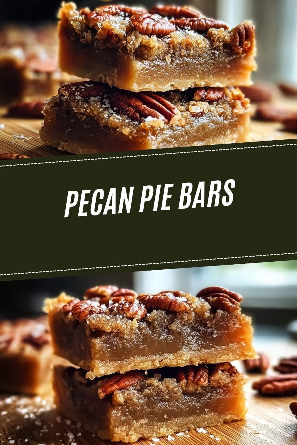 Pecan Pie Bars With Buttery Shortbread Crust And Sticky Brown Sugar Pecan Filling 4 Pecan Pie Bars