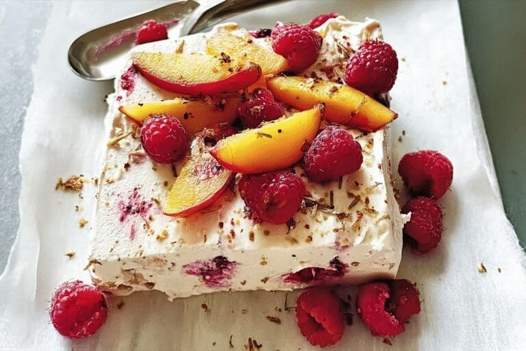 Raspberry Ice Cream Slice 70.Png