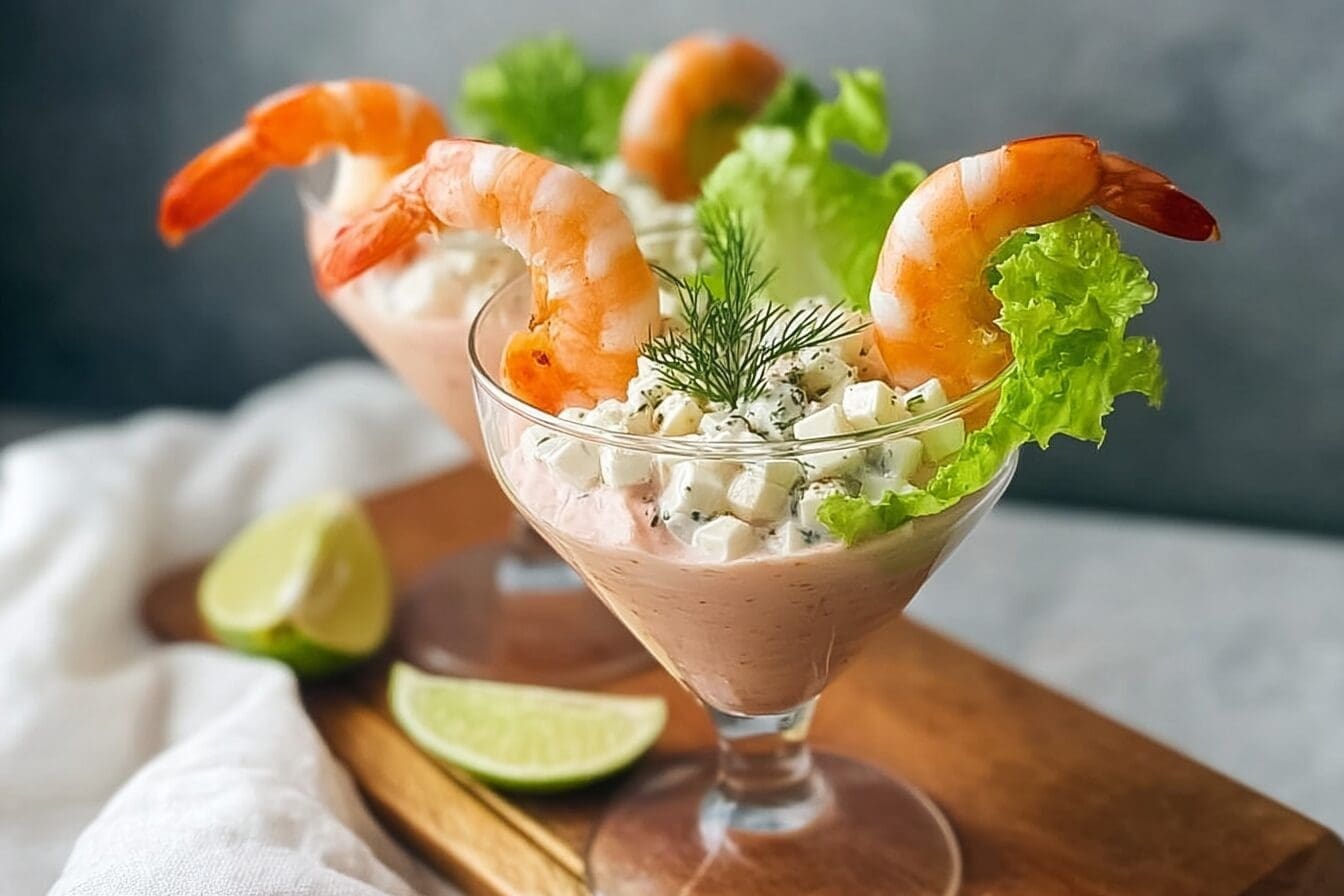 Salmon And Prawn Cocktail