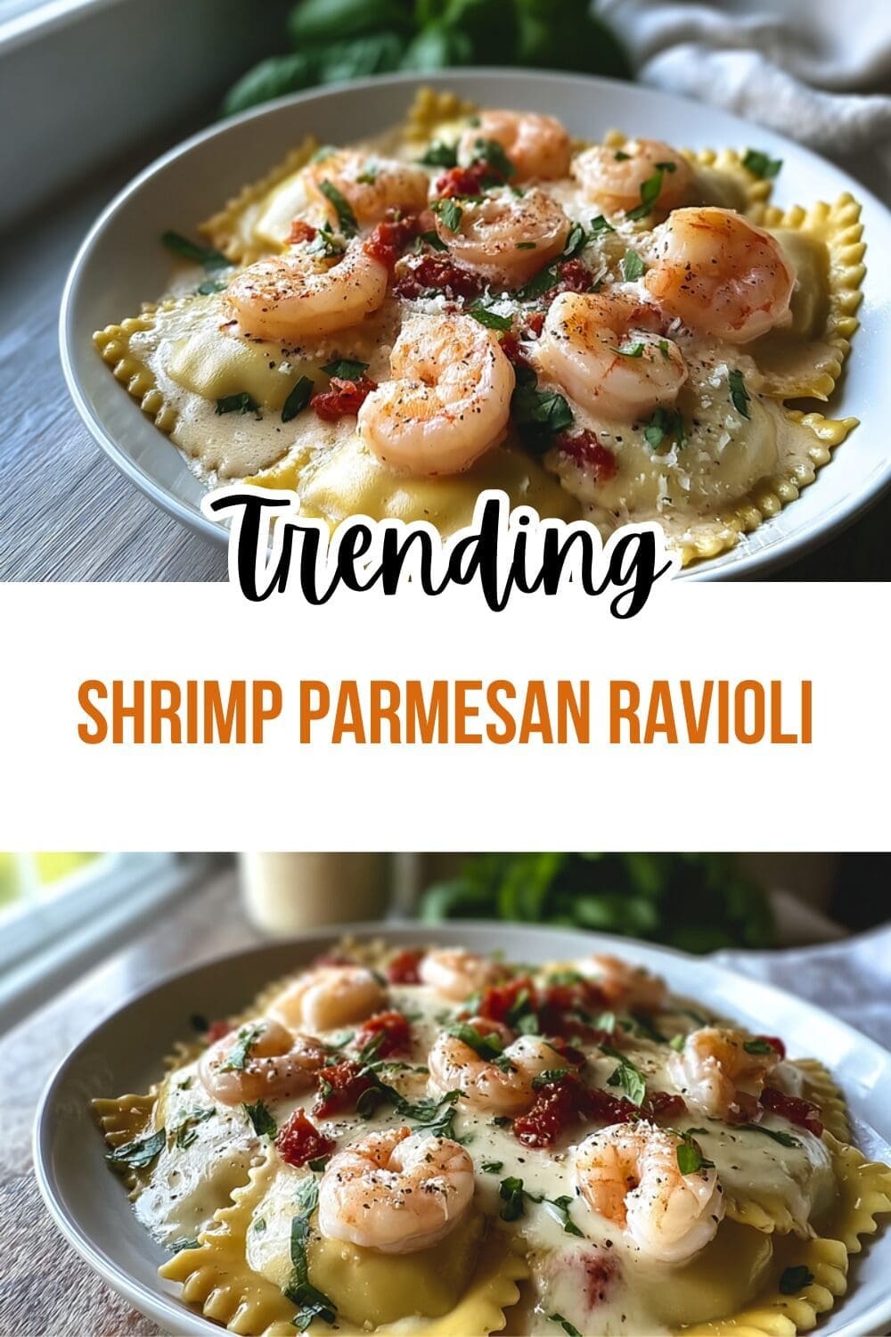 Shrimp Parmesan Ravioli