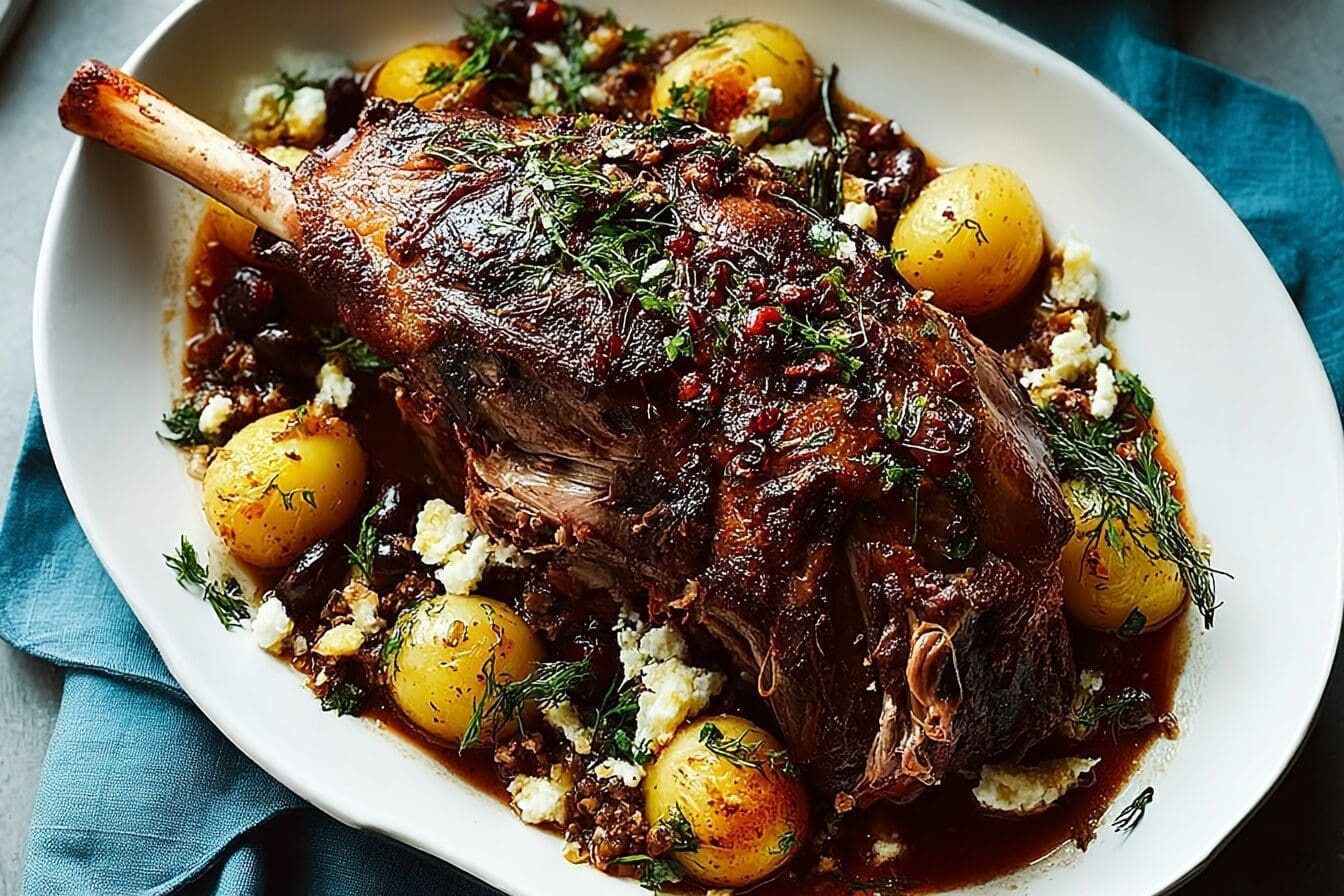 Slow Roasted Lamb Shoulder