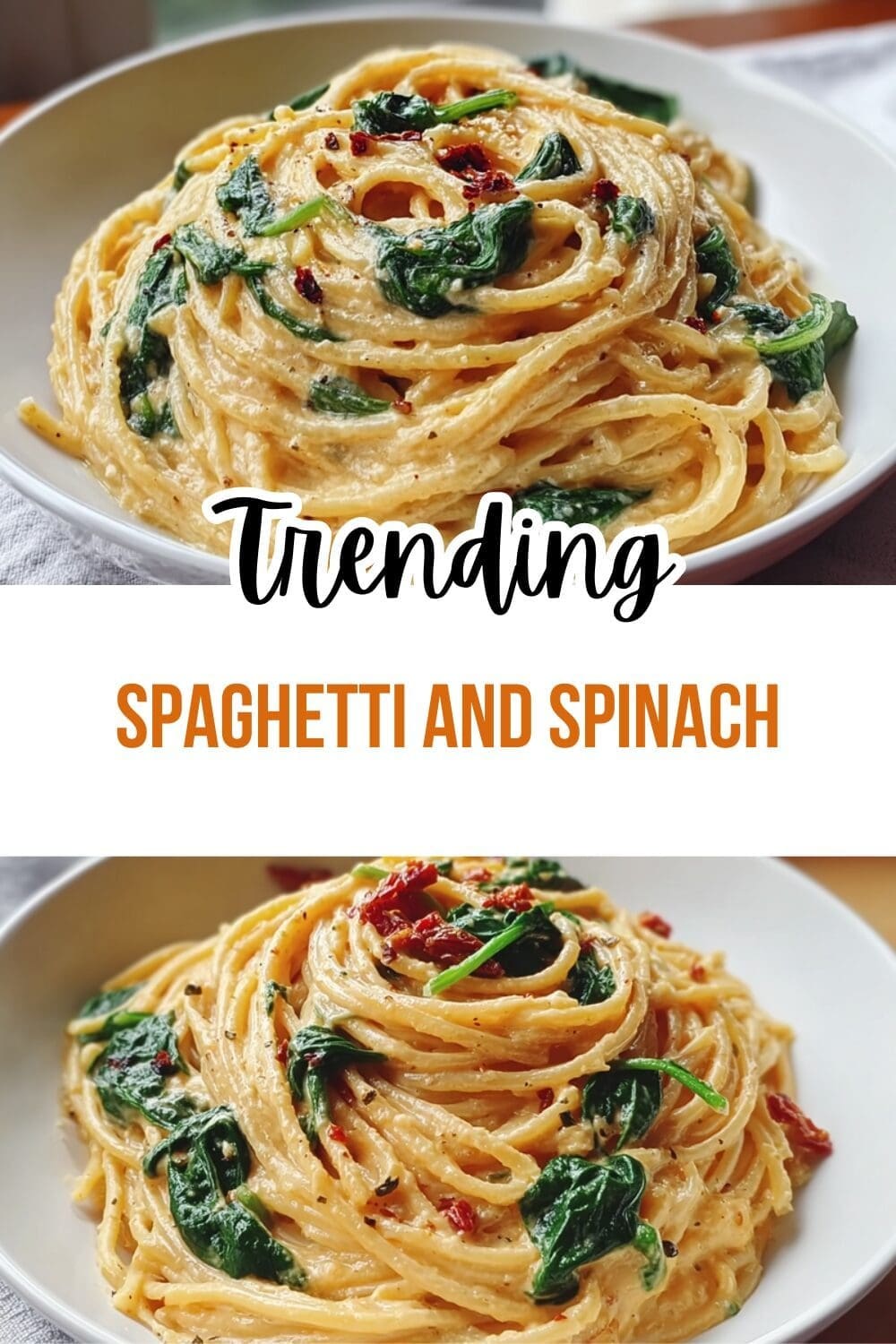 Spaghetti And Spinach
